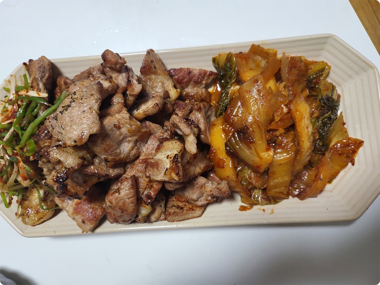 입맛이 없을 때 간단하게 목살 구이(Grilled Pork Neck) 어떠세요?