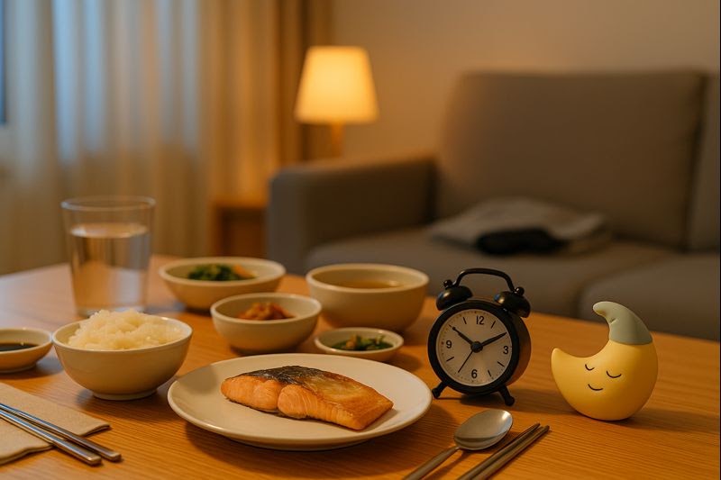 저녁은 몇 시가 가장 좋을까? 늦은 식사가 비만·혈당·수면을 망치는 이유|취침 3시간 전이 정답