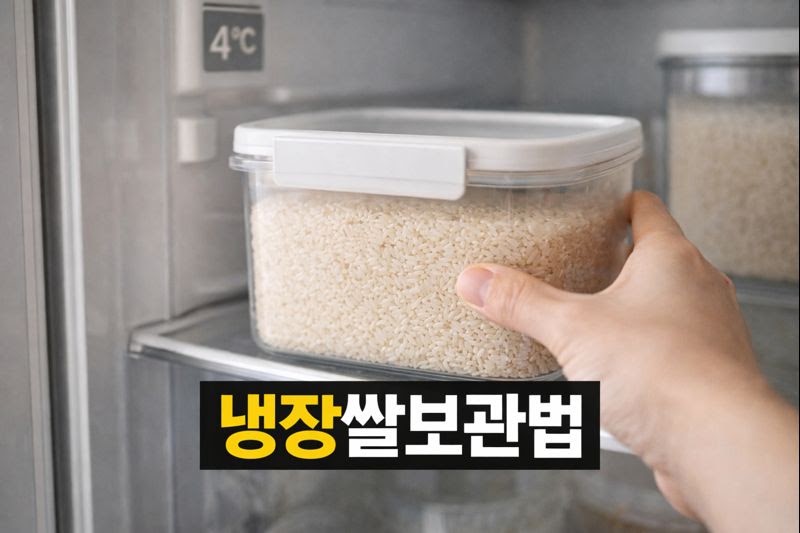 쌀 ‘이렇게’ 보관하면 벌레 0%에 밥맛 최고! 밀폐용기+냉장 4℃ 정답, 상온·베란다 보관 주의사항