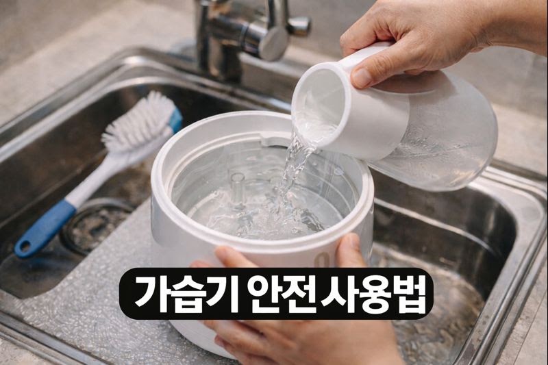 가습기 세균 막는 법: 물은 매일 교체·수돗물 사용, 2m 거리·3시간 이내·환기까지