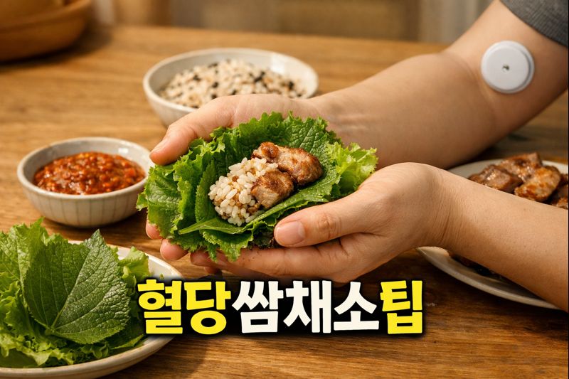저녁 상추·깻잎 꾸준히 먹었더니 혈당 스파이크가? 효과 높이는 법과 쌈장 주의점