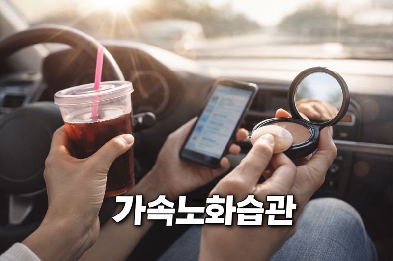 시간 아끼려다 빨리 늙는다? 가속노화 부르는 습관 4가지(선크림·인간관계·빨대·멀티태스킹)