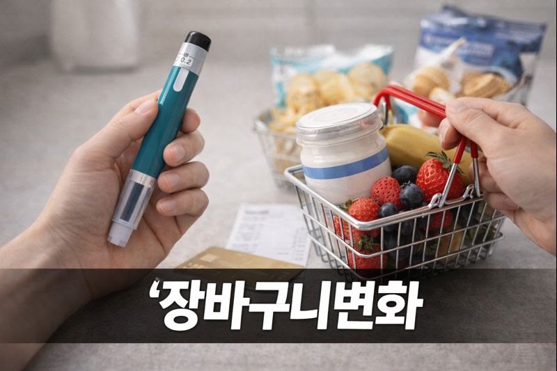 GLP-1 다이어트 주사 맞으면 ‘장바구니’가 바뀐다｜초가공식품·외식 소비 감소