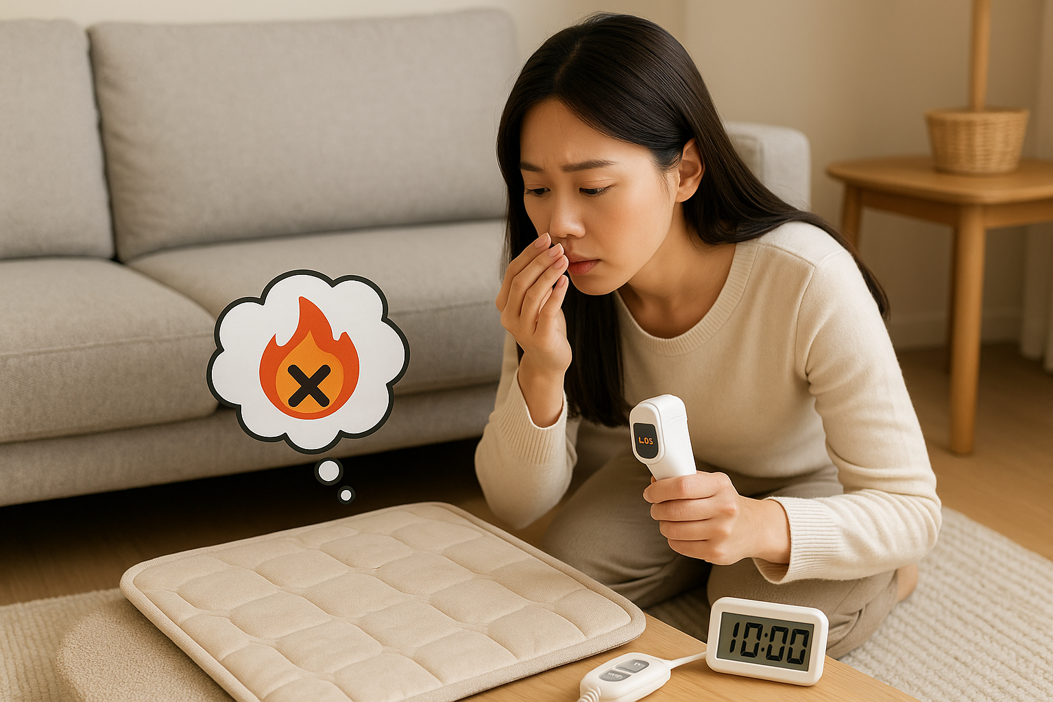 전기장판 화재 예방 체크리스트: 사용 전 10분 저온 테스트 필수