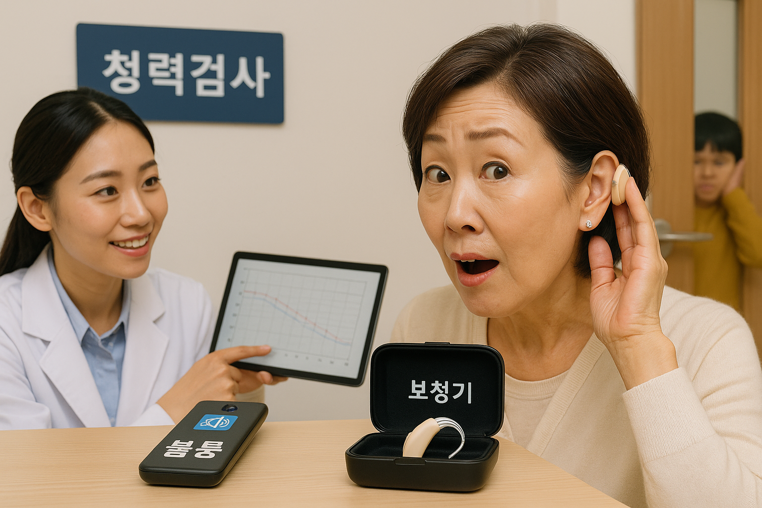 한국 50세 이상 청력 손실 39%…보청기 착용률 낮은 이유와 해결책