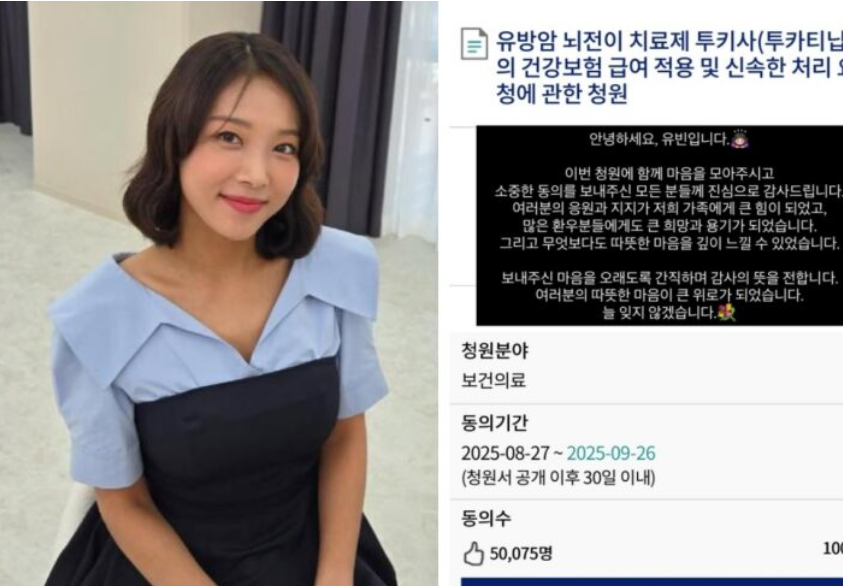 HER2 양성 유방암 뇌전이 환자, 투키사 치료·비용·서류 체크리스트