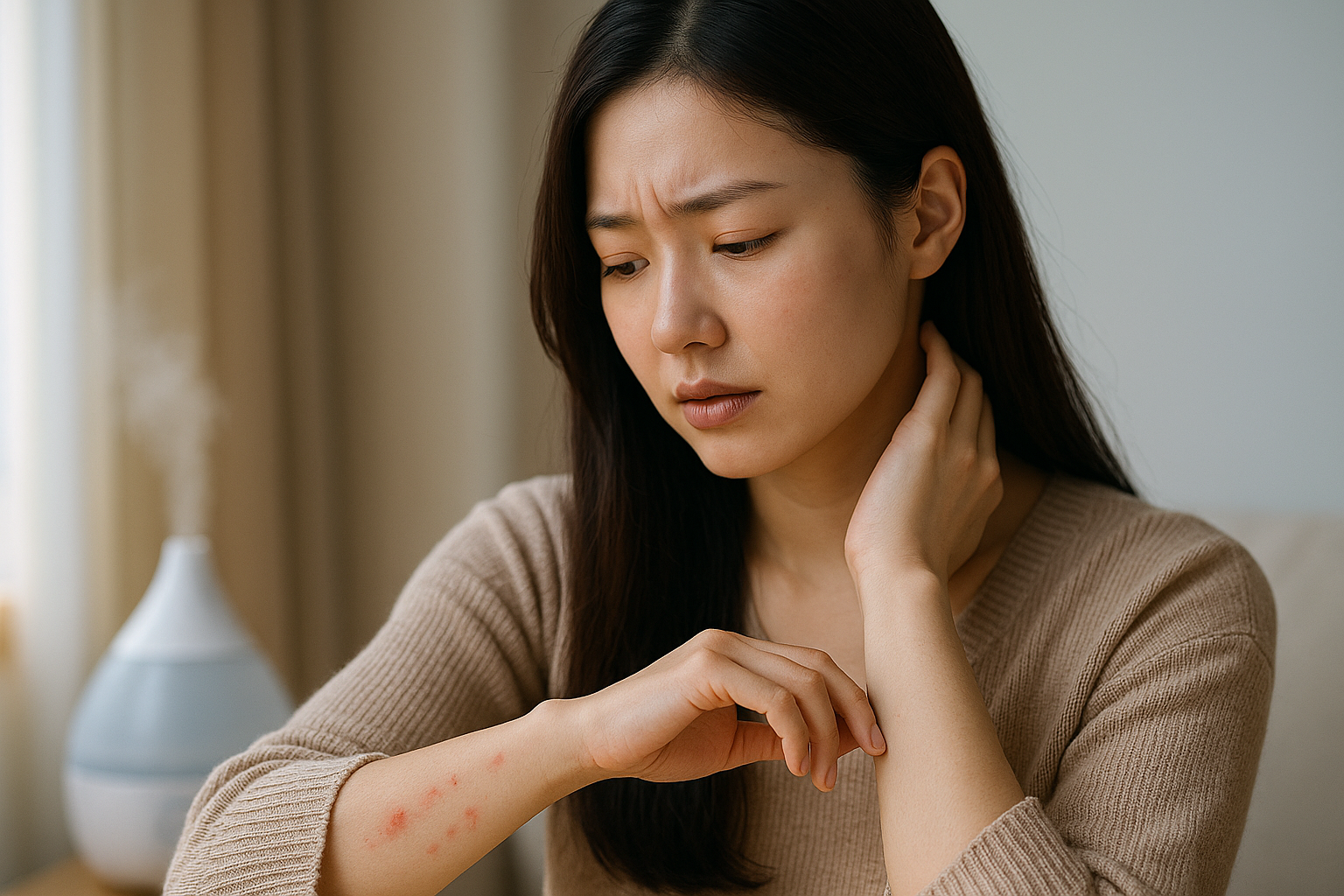 몸에 붉은 반점 원인 체크리스트: 알레르기부터 감염·혈관질환까지, 병원 가야 할 때