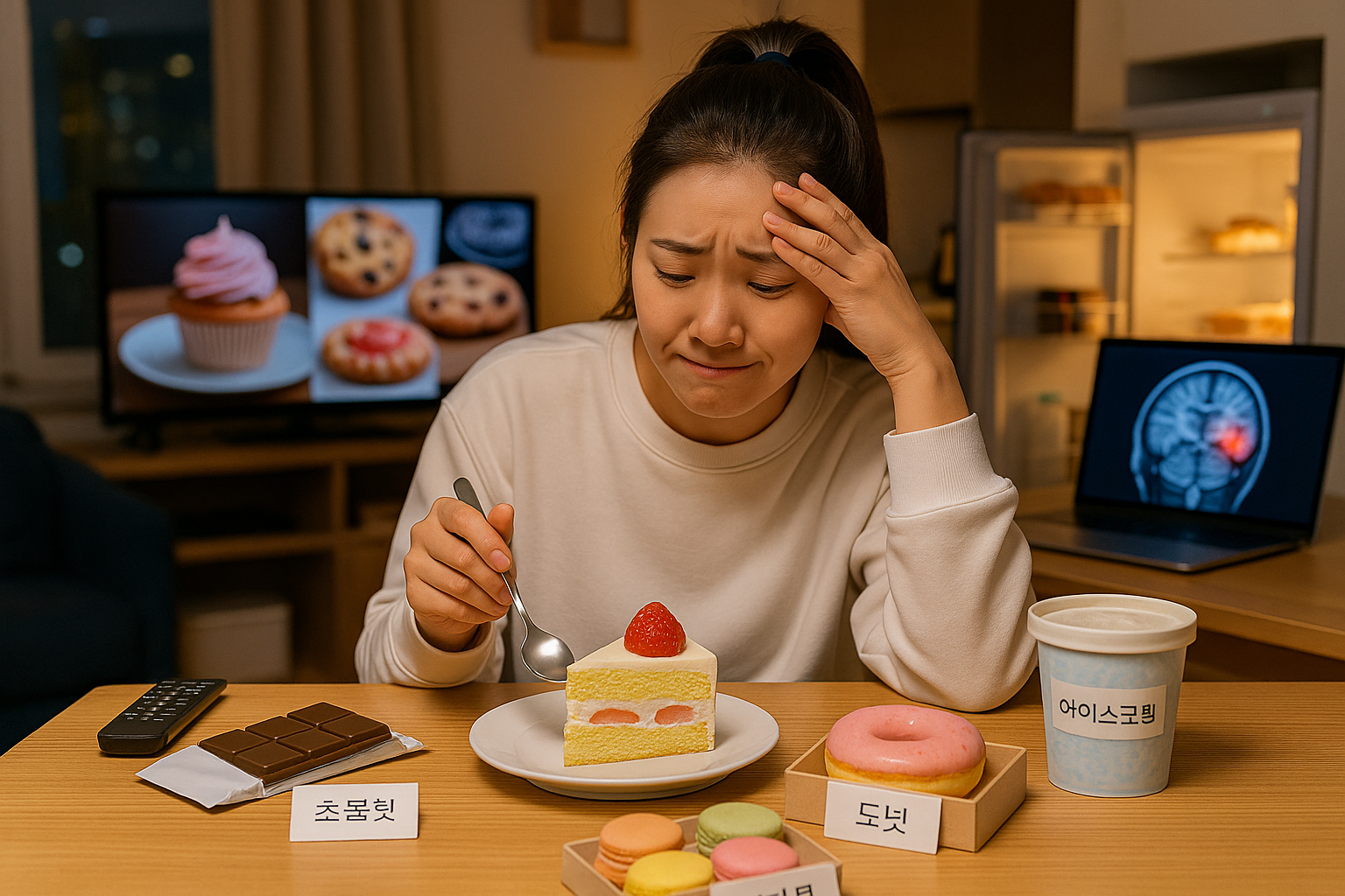 외로움, 여성의 단 음식 갈망을 키운다—MRI가 밝힌 식사 자제력 저하 [연구]