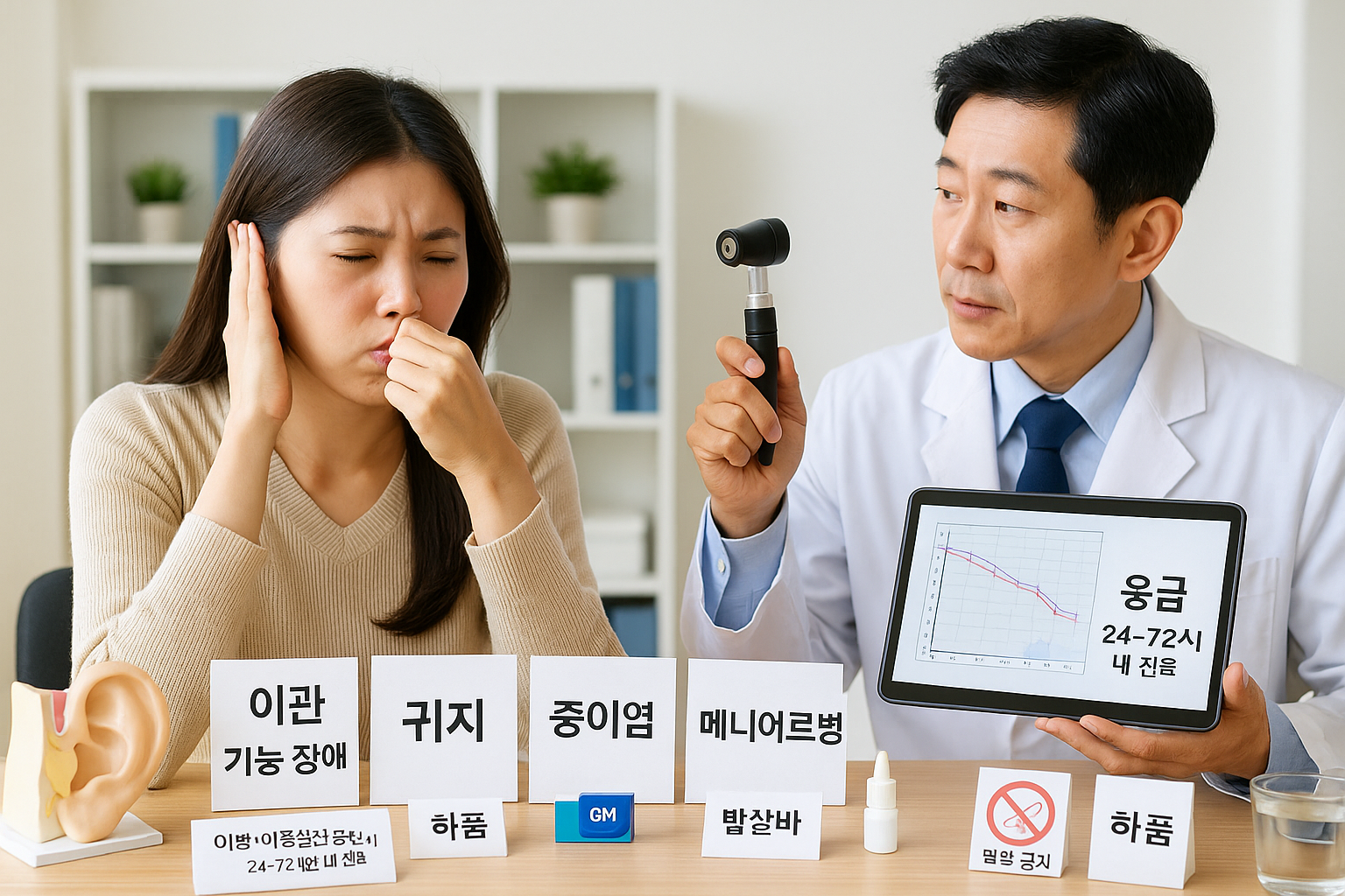 갑자기 한쪽 귀가 먹먹할 때: 원인·경고 신호·대처법