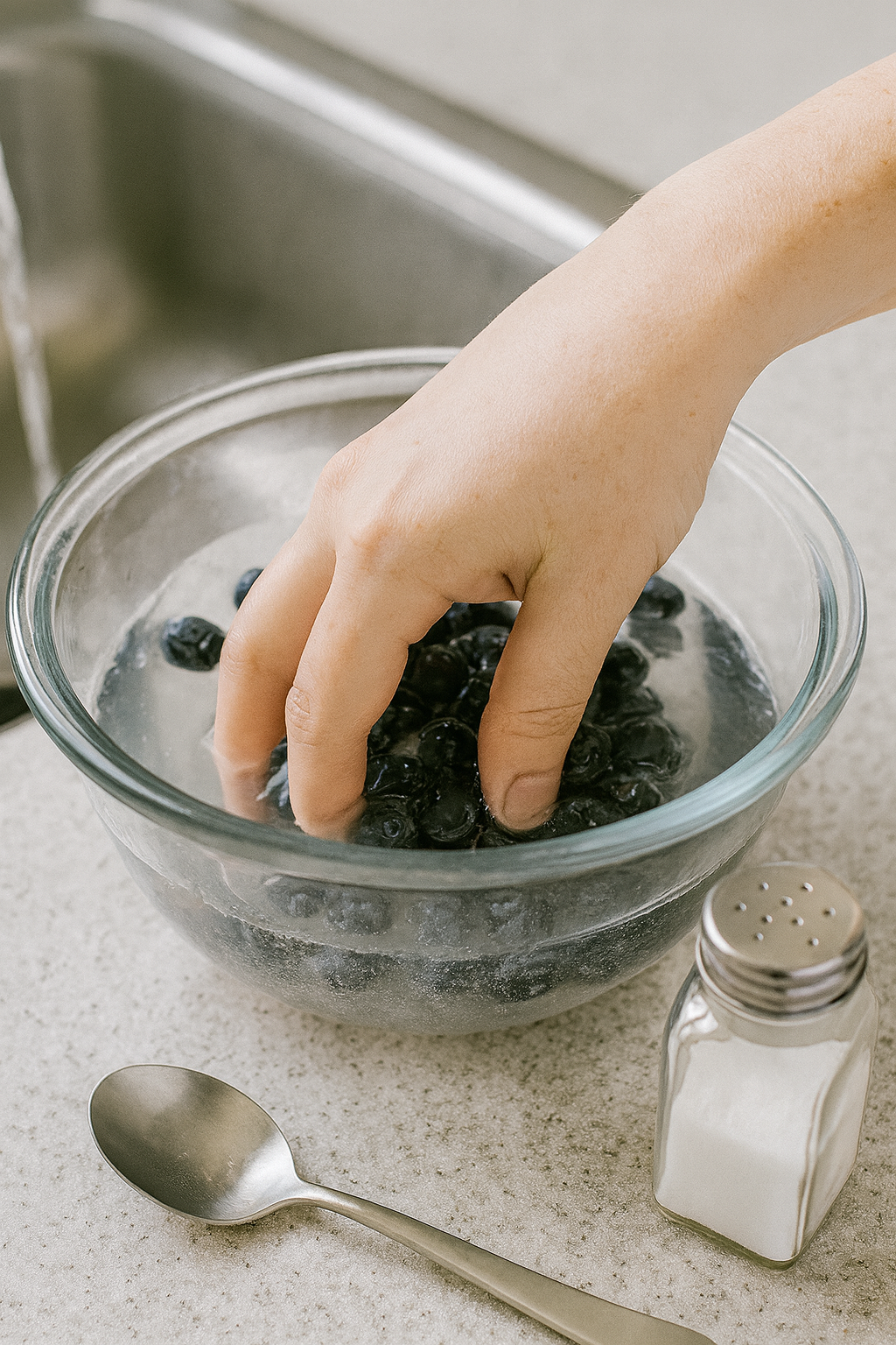 블루베리, 그냥 씻지 마세요! 탱글탱글 단맛 살리는 세척법 공개🍇