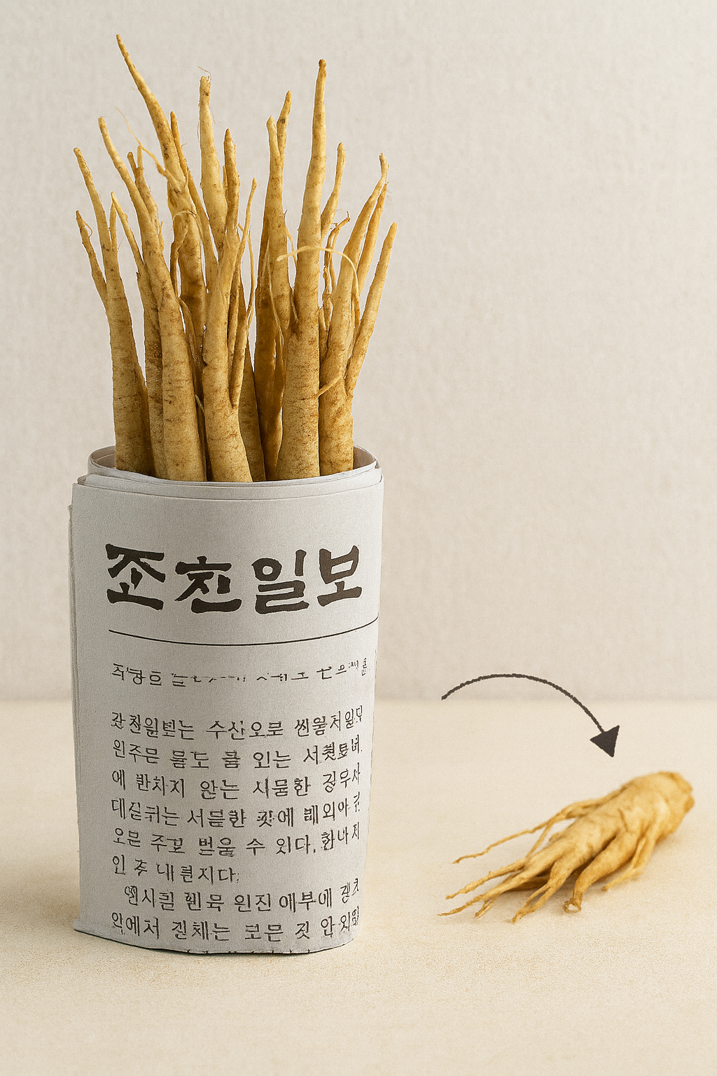 생도라지 오래 두고 먹는 최고의 보관법 | 신문지 활용과 뿌리 세우기 꿀팁