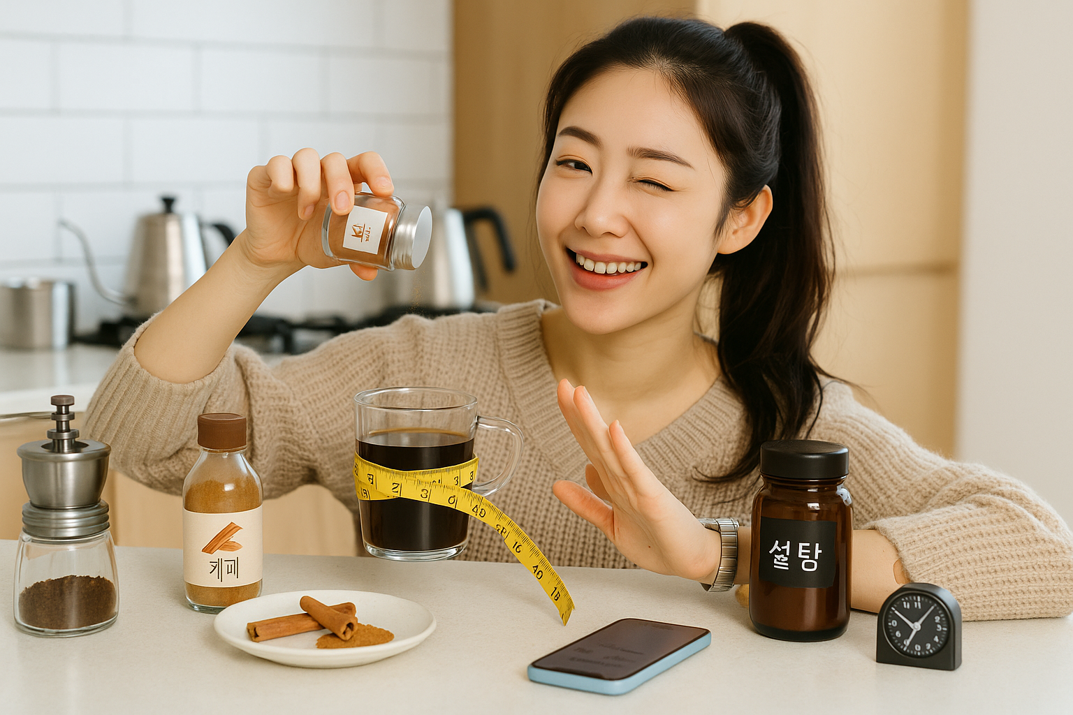 블랙커피에 계피 넣으면? 혈당 안정·체중 관리 효과와 주의점