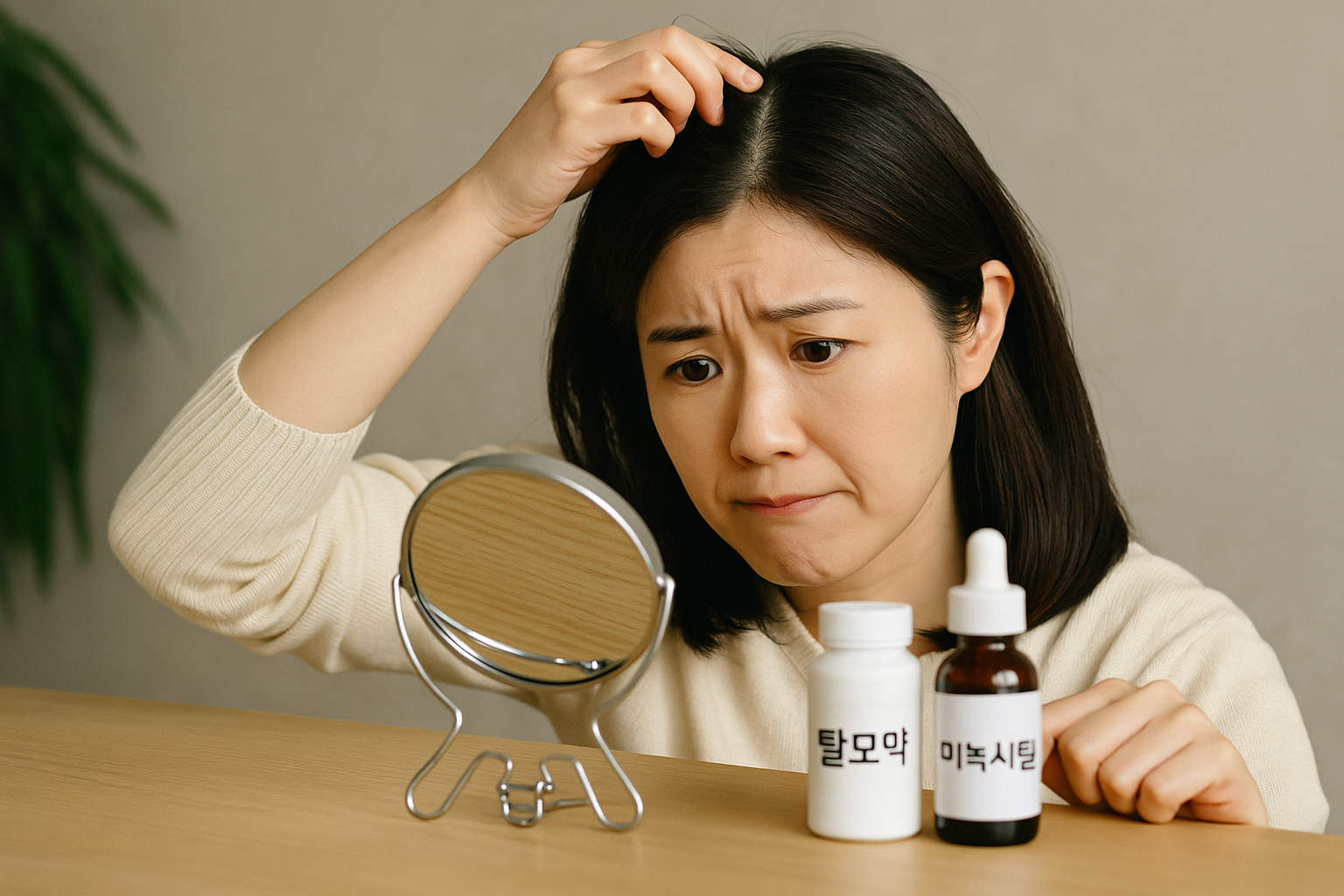 정수리 탈모, 왜 생기나? 미녹시딜 vs 피나스테리드·두타스테리드 효과·부작용 총정리