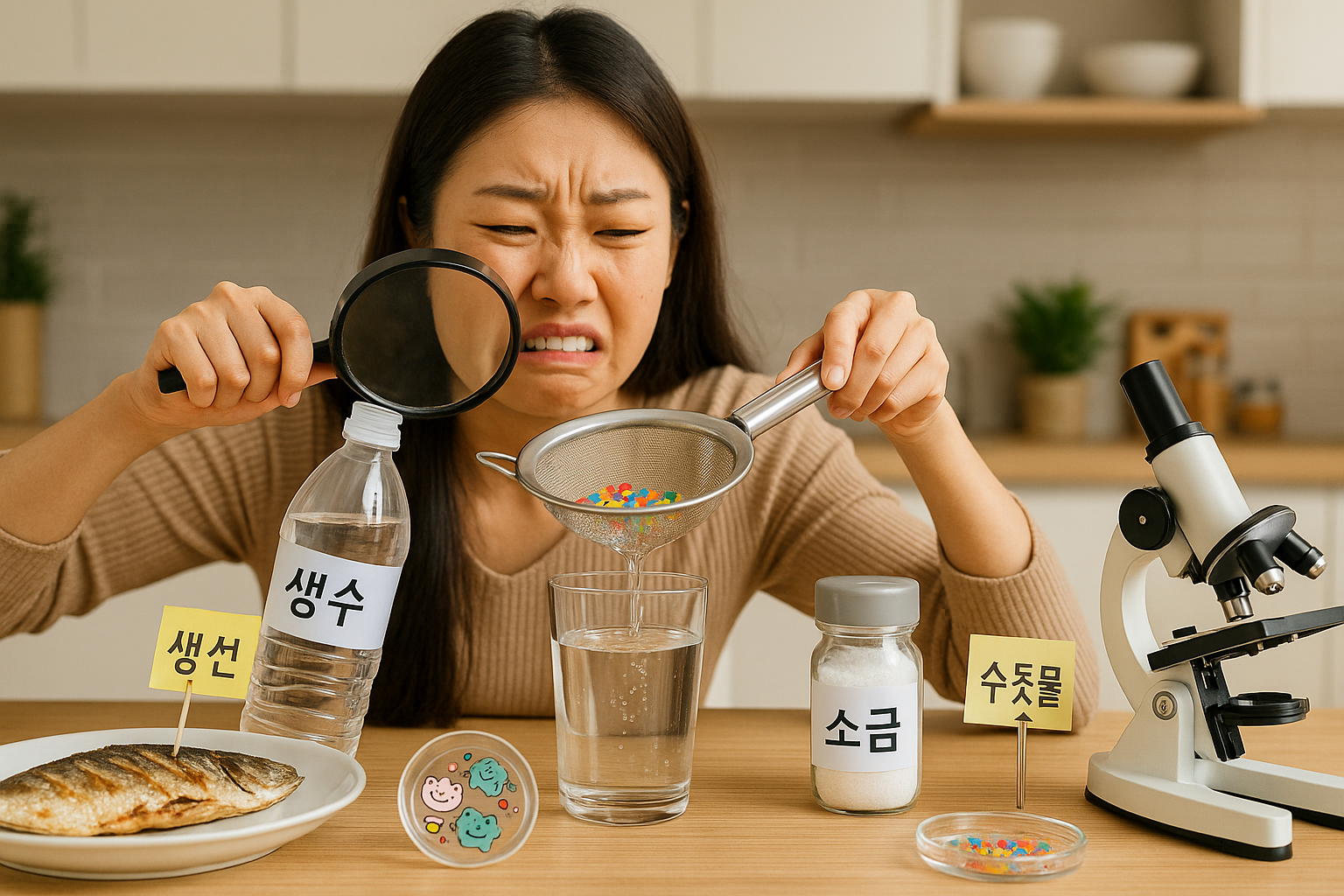 생수·생선 속 미세플라스틱, 우울증 유발 가능성? 장내 미생물 교란 경고