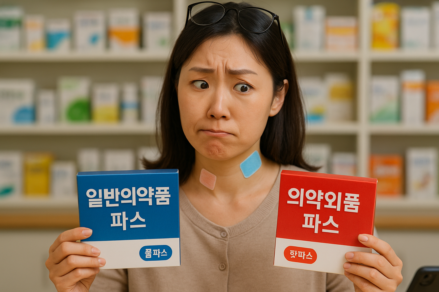 약국 파스 vs 편의점 파스, 일반의약품·의약외품 차이와 쿨파스·핫파스 선택법 총정리