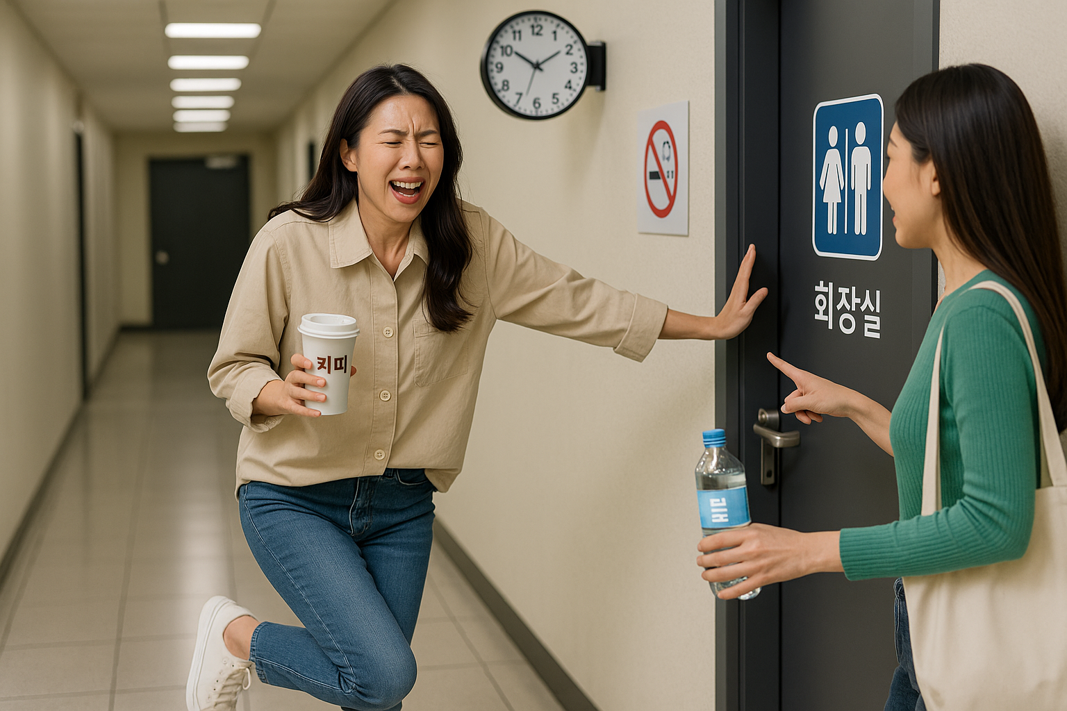 소변 참기 위험 총정리｜1시간 내 배뇨·수분 6~8잔·카페인 절제로 방광염·방광암 예방