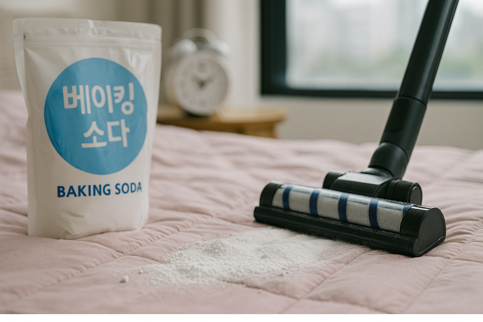 눅눅한 이불 베이킹 소다로 뽀송하게 | 장마철 습기 제거와 냄새 잡는 법