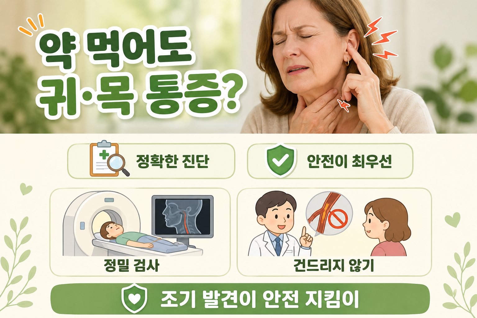 3년간 위산 역류로 오진된 귀·목 통증, 진짜 원인은 ‘인두후방 내경동맥’