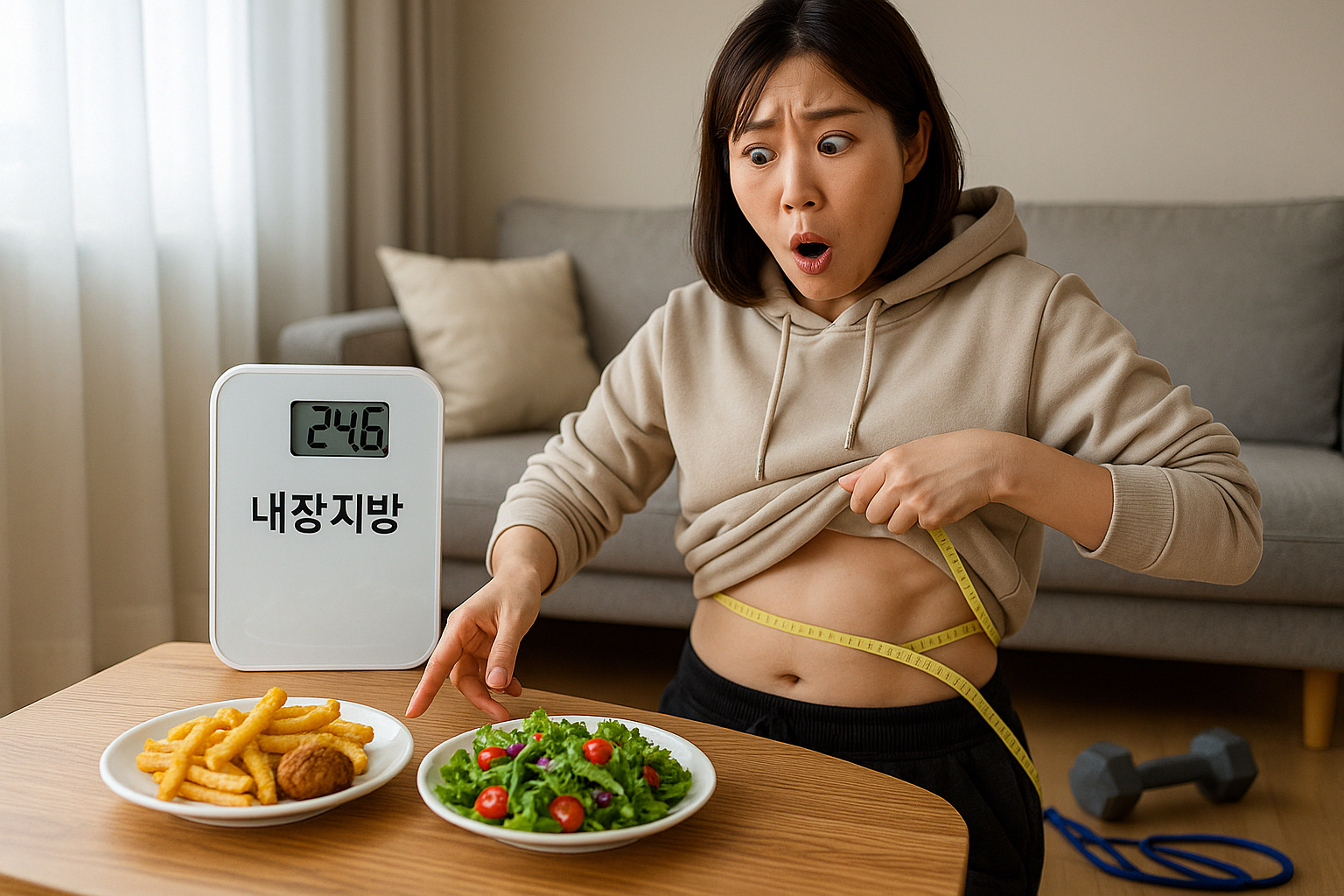 꼭꼭 숨어 있는 내장 지방, 식단·운동·생활습관으로 쉽게 빼는 법