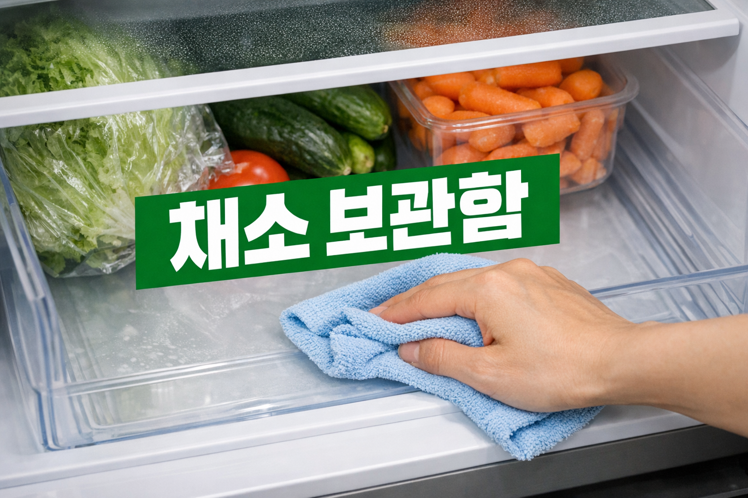 미생물 번식 막으려면 냉장고 채소 보관함 꼭 닦아라…세균 줄이는 청소법과 온도 관리
