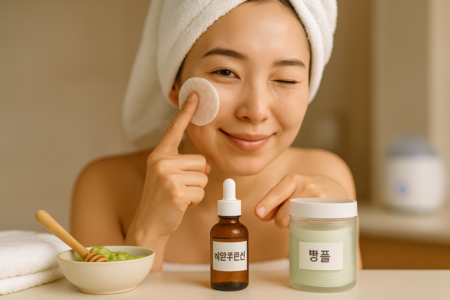 겨울철 각질 케어 5가지: 화장 들뜸 잡는 스팀·아보카도꿀팩·림프마사지·앰플팩·수면 루틴