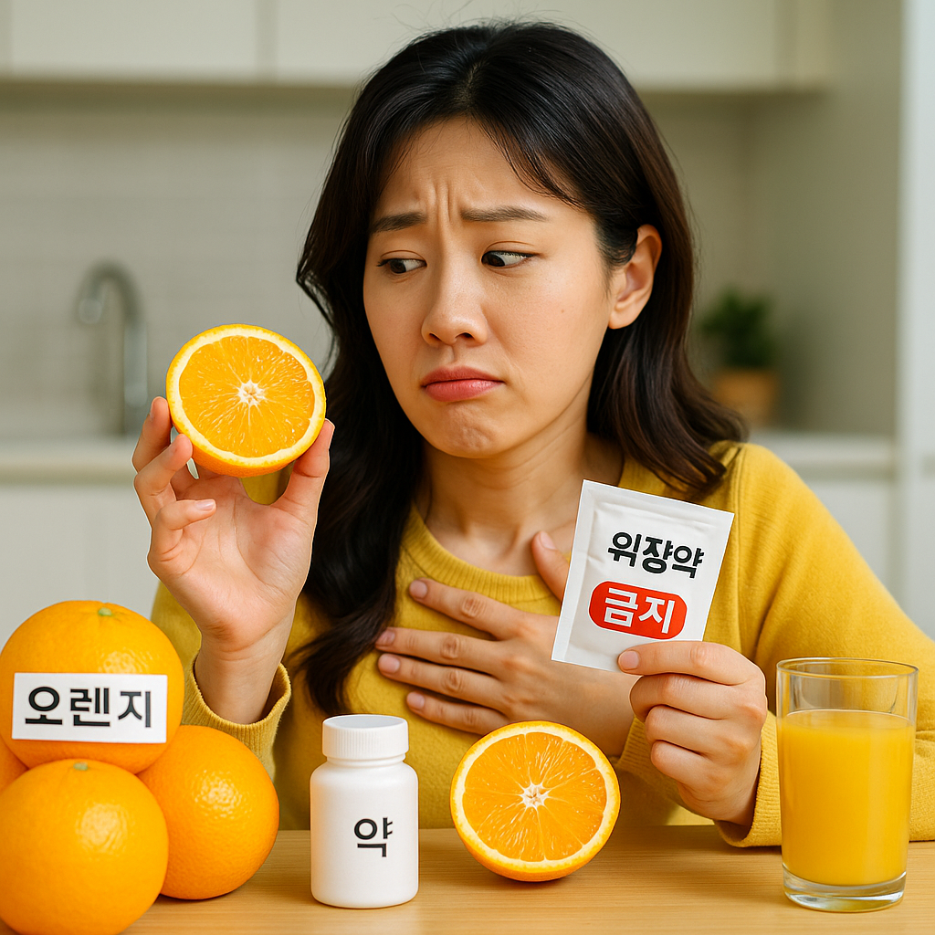 이렇게 몸에 좋은 오렌지, 누가 먹으면 안 될까? 효능과 주의해야 할 사람 정리