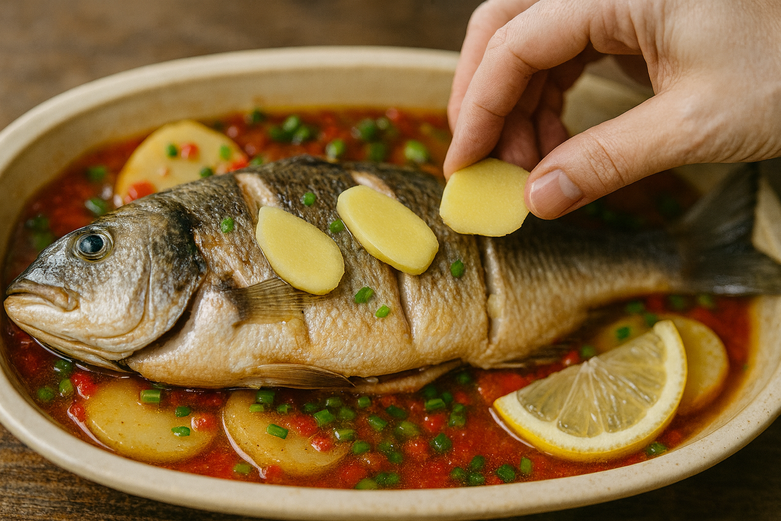 생선 조림엔 생강 한 조각! 비린내 없이 감칠맛 더하는 비법 🐟