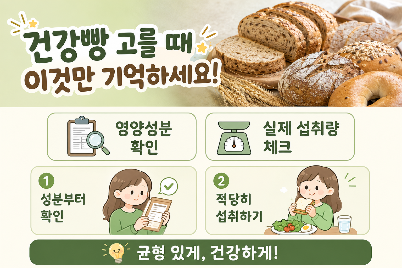 글루텐프리·쌀빵도 혈당 오른다? 건강빵 고를 때 꼭 볼 ‘이 숫자’