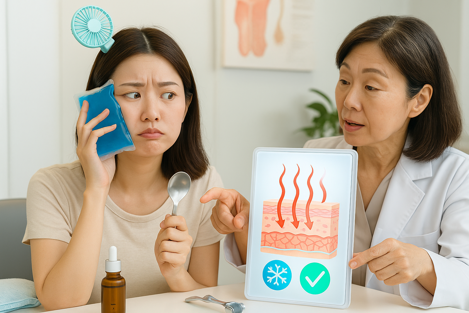 열=쿨링? 멜팅피부는 쿨링으론 해결 불가|열노화·기저막 회복 가이드