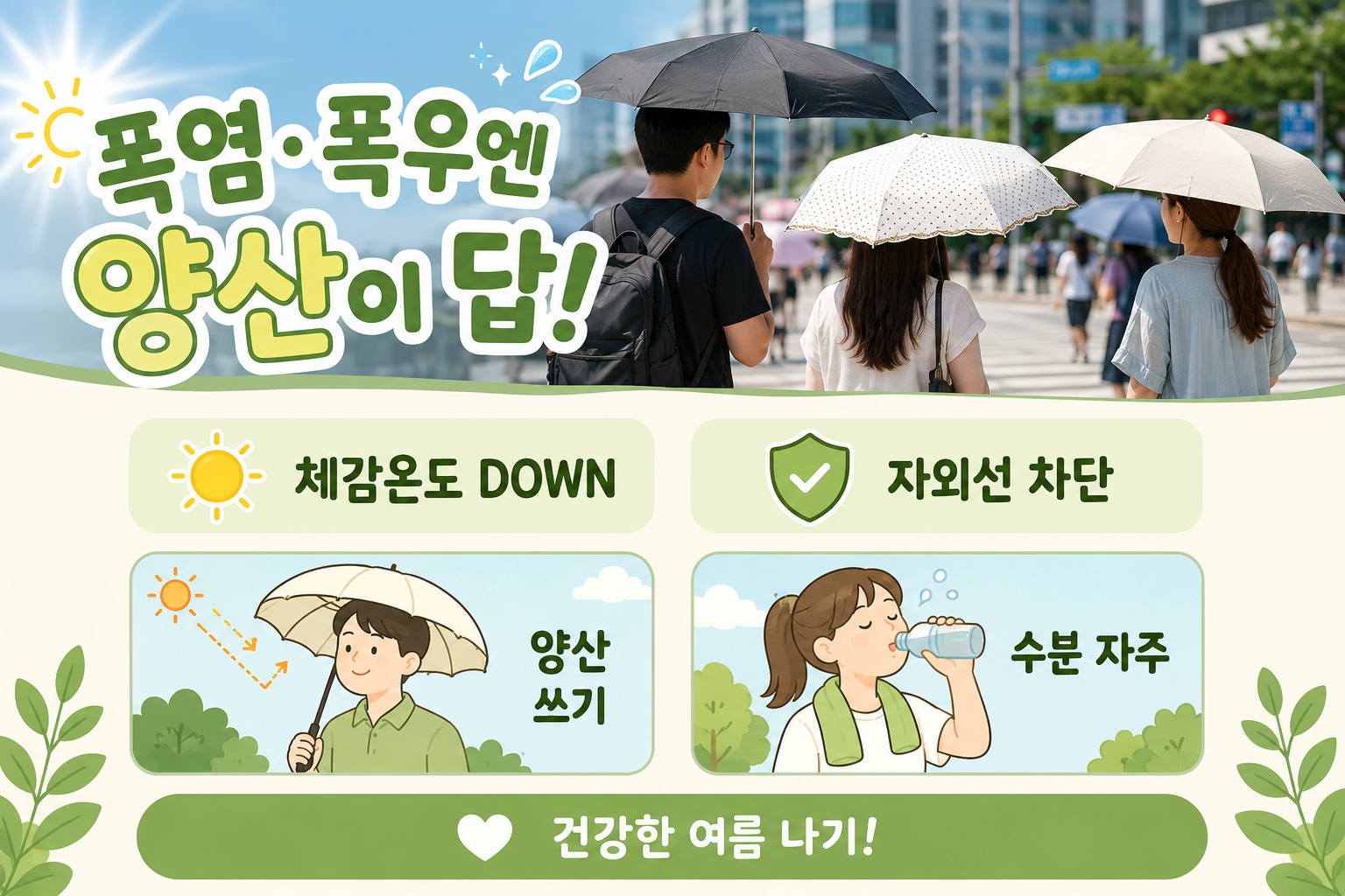 “지드래곤, 제발 양산 써주세요”…역대급 폭염에 남자 양산이 뜨는 이유