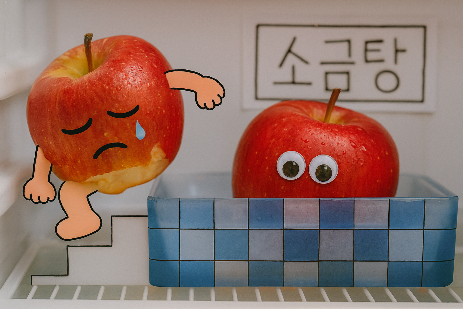 먹다 남은 과일 보관법, 소금물의 놀라운 비밀