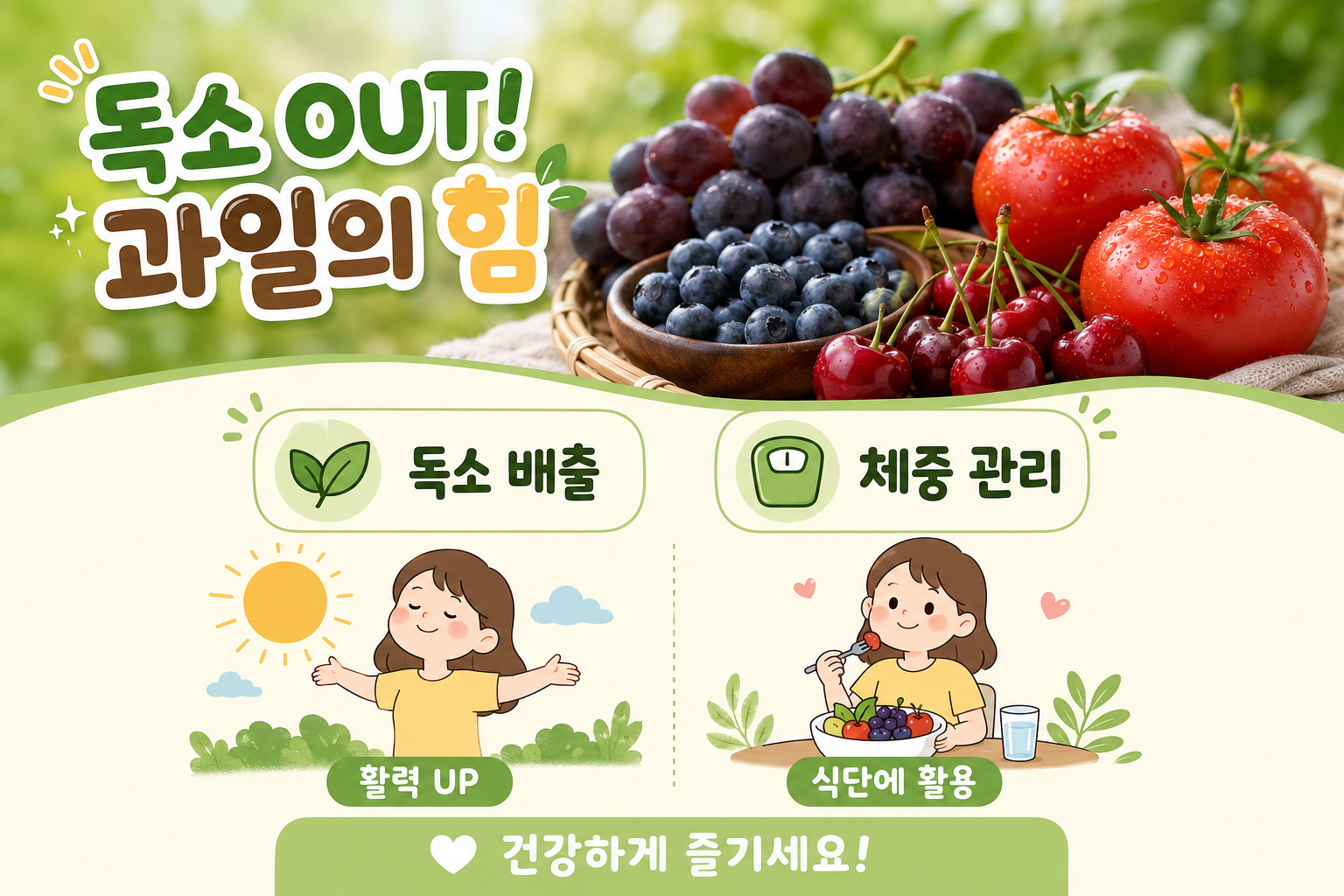 독소 배출과 다이어트에 좋은 과일 4가지, 부기·과식 관리까지