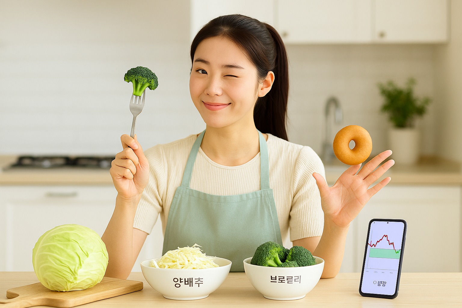 양배추·브로콜리로 혈당 스파이크 줄이는 법: 설포라판·식이섬유 효과