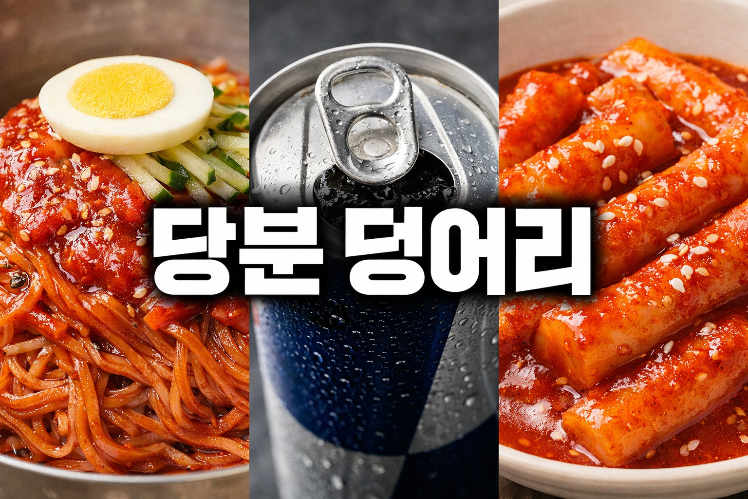 의사가 경고한 설탕 덩어리 음식 3가지…비빔냉면·에너지음료·떡볶이, 혈당 스파이크 주의