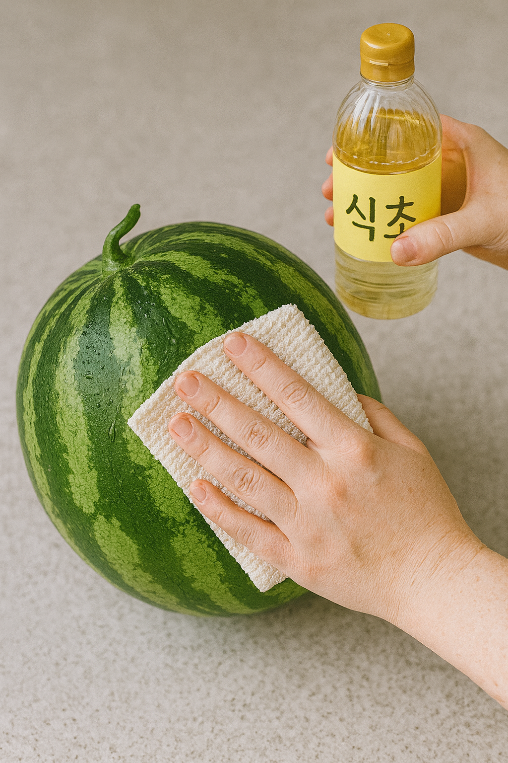 수박, 썰기 전에 꼭 씻으세요! 여름철 안전하게 즐기는 필수 팁🍉