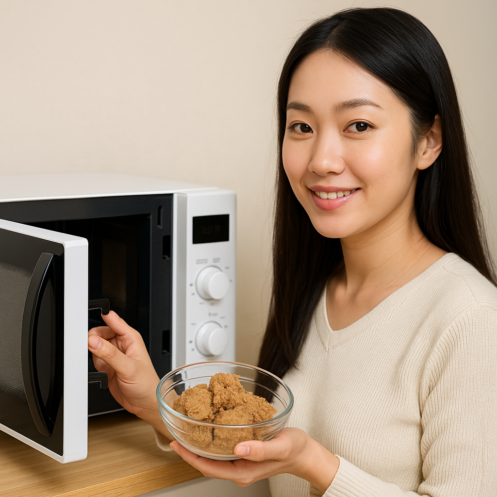 “돌처럼 굳은 설탕, 10초면 끝” 전자레인지로 다시 부드럽게 되살리는 초간단 방법
