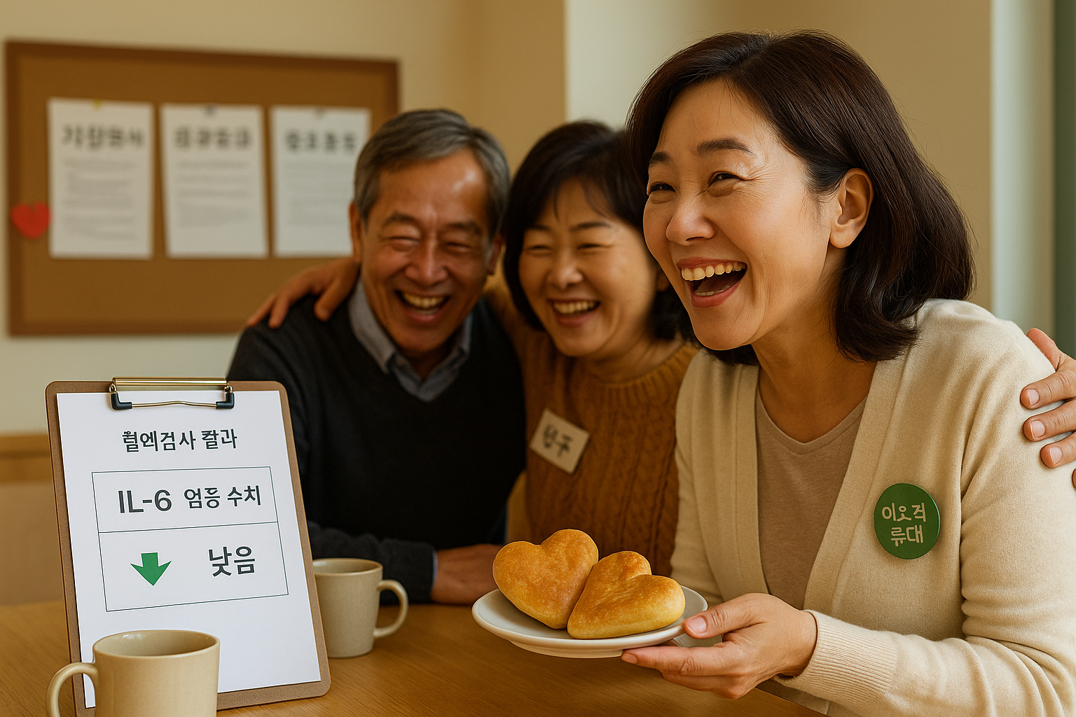 “염증 수치 뚝” 중년 이후 꼭 챙길 것｜사회적 유대가 IL-6 낮추고 생물학적 노화 늦춘다