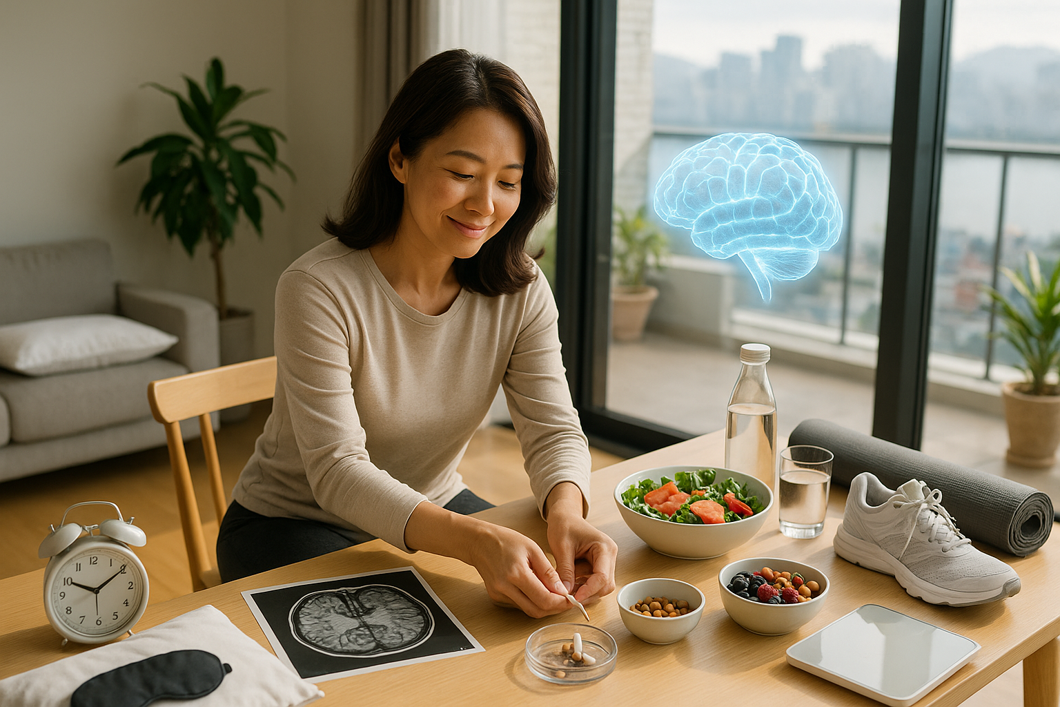 50세도 뇌 나이 40세? 금연·수면·스트레스 관리·적정 체중이 답(연구)