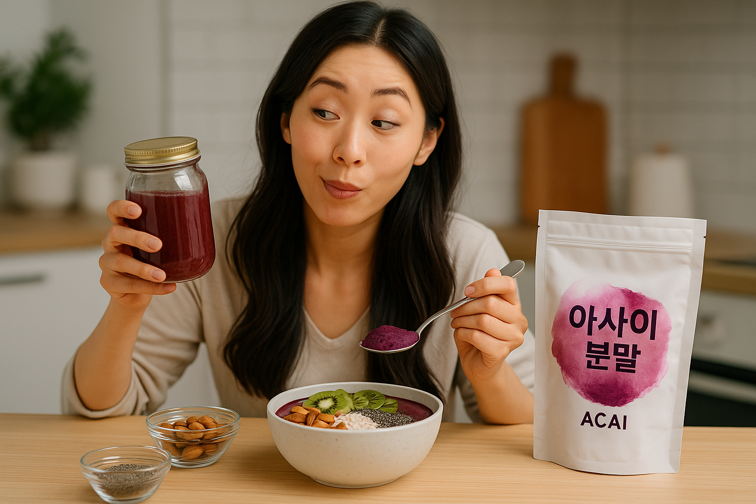 저속노화 슈퍼푸드 아사이베리, 항산화 끝판왕 아사이 보울 활용법