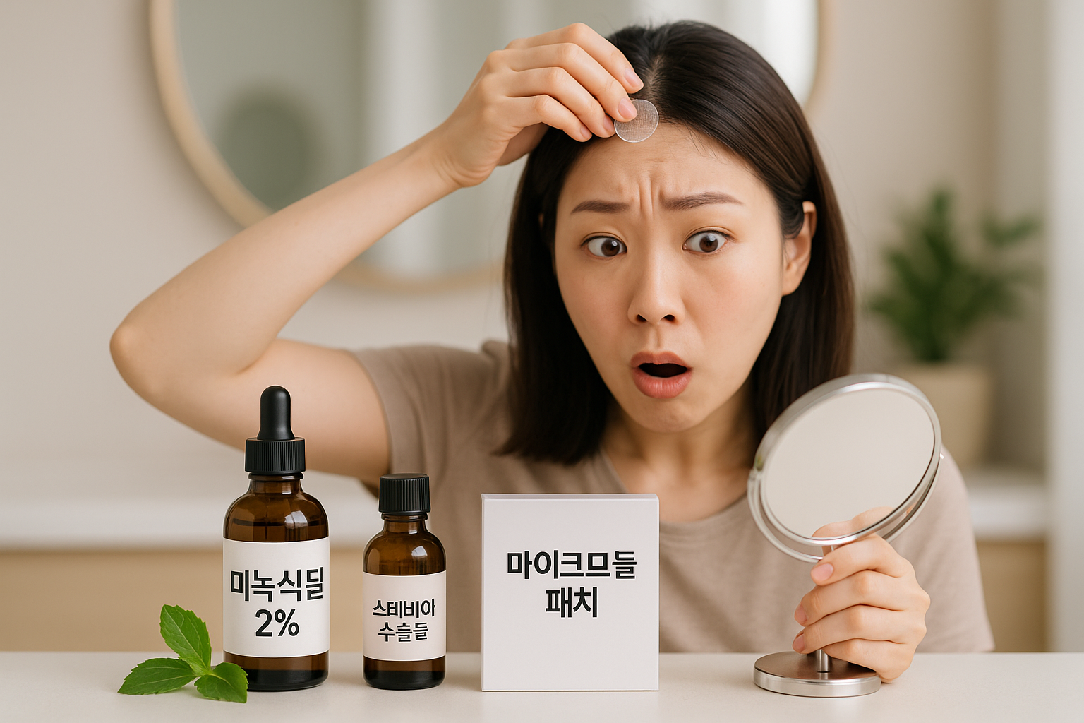 스테비아·마이크로니들로 미녹시딜 흡수율 2배 상승 | 바르는 탈모약 전임상 핵심