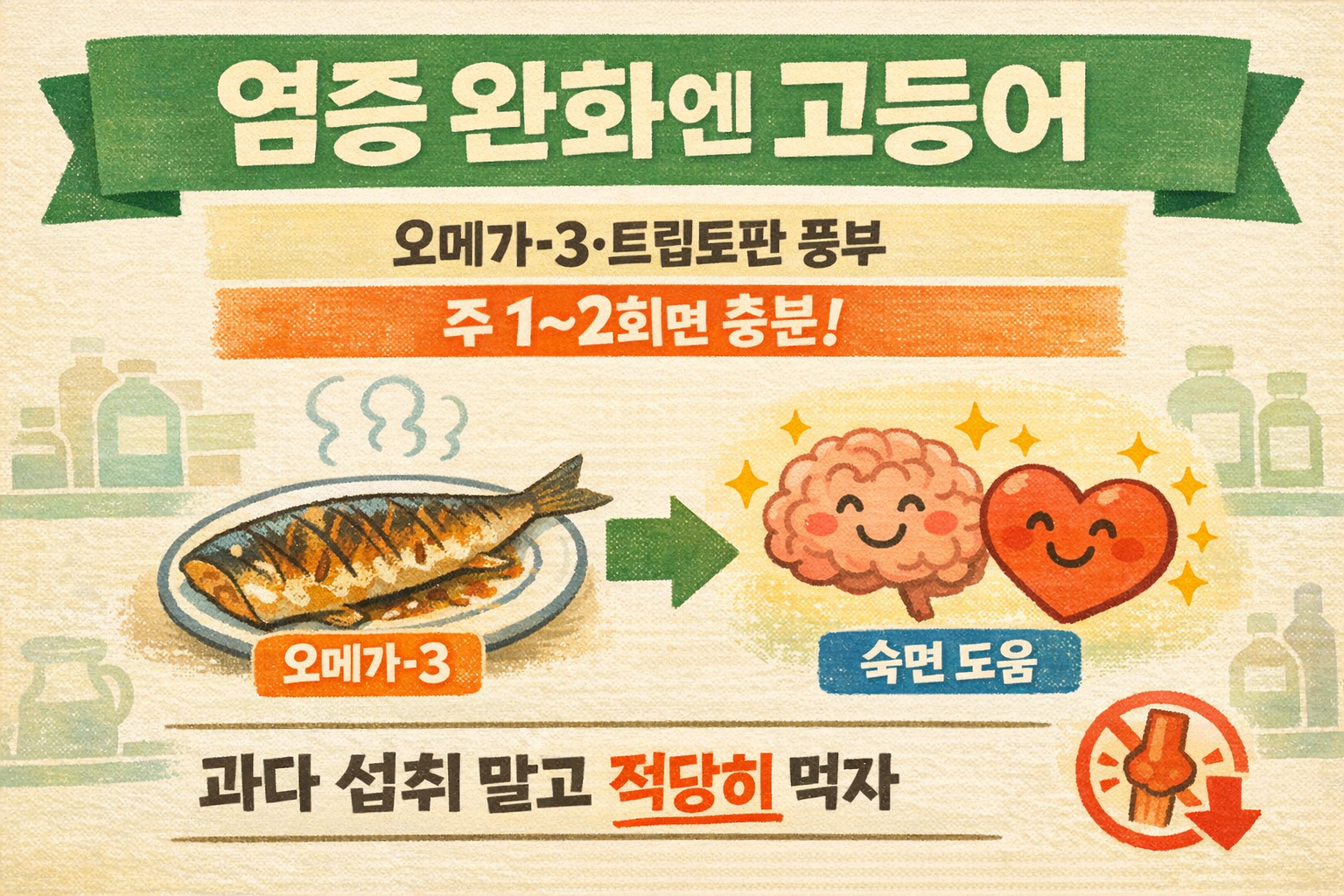 염증수치 줄이는 음식, 의사도 주 2회 먹는 고등어 효능과 주의점