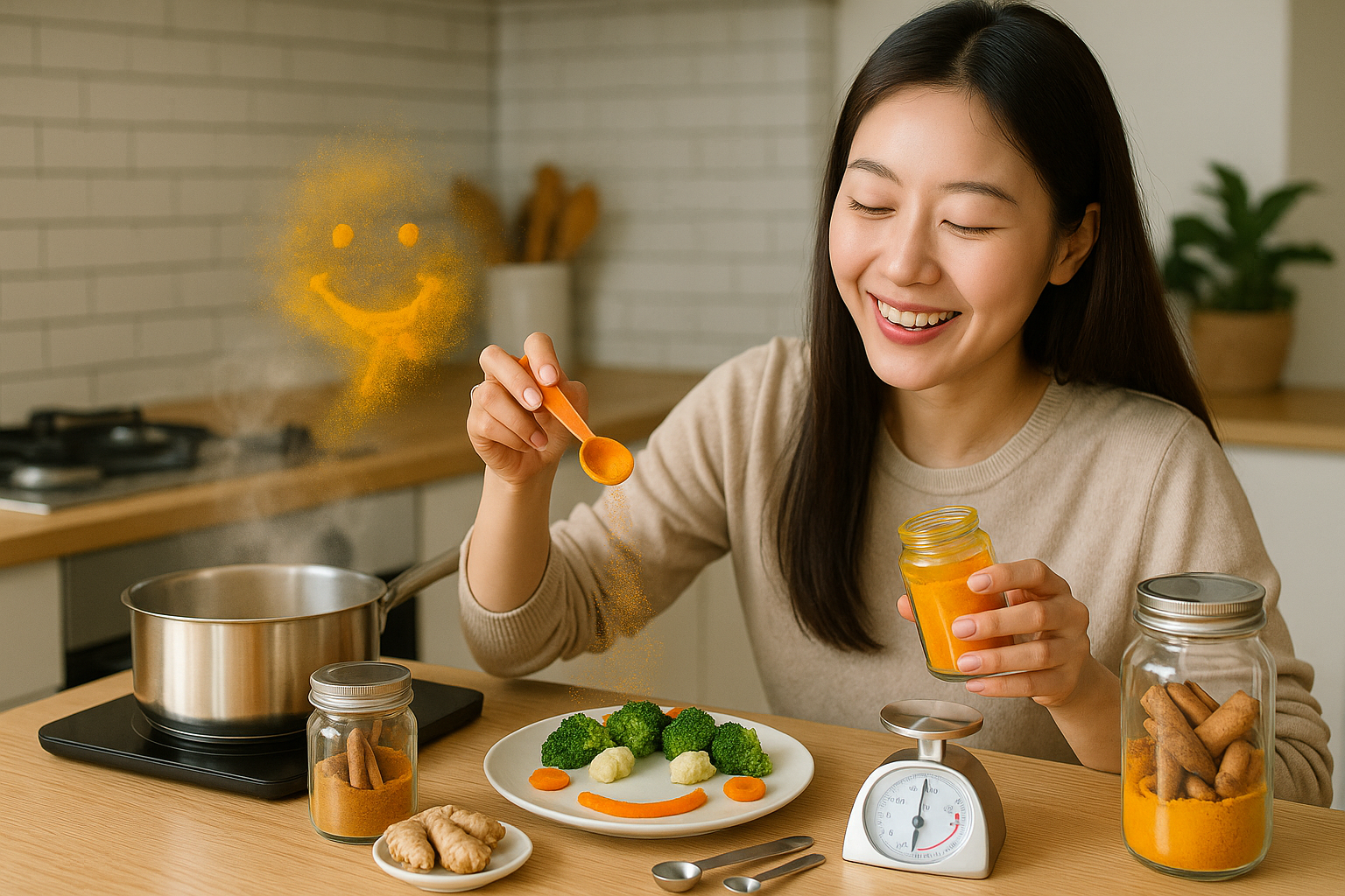 “살 빼는 식단?” 계피·강황으로 혈당 안정! 체중 감량 보조 효과(임상근거·섭취 팁)