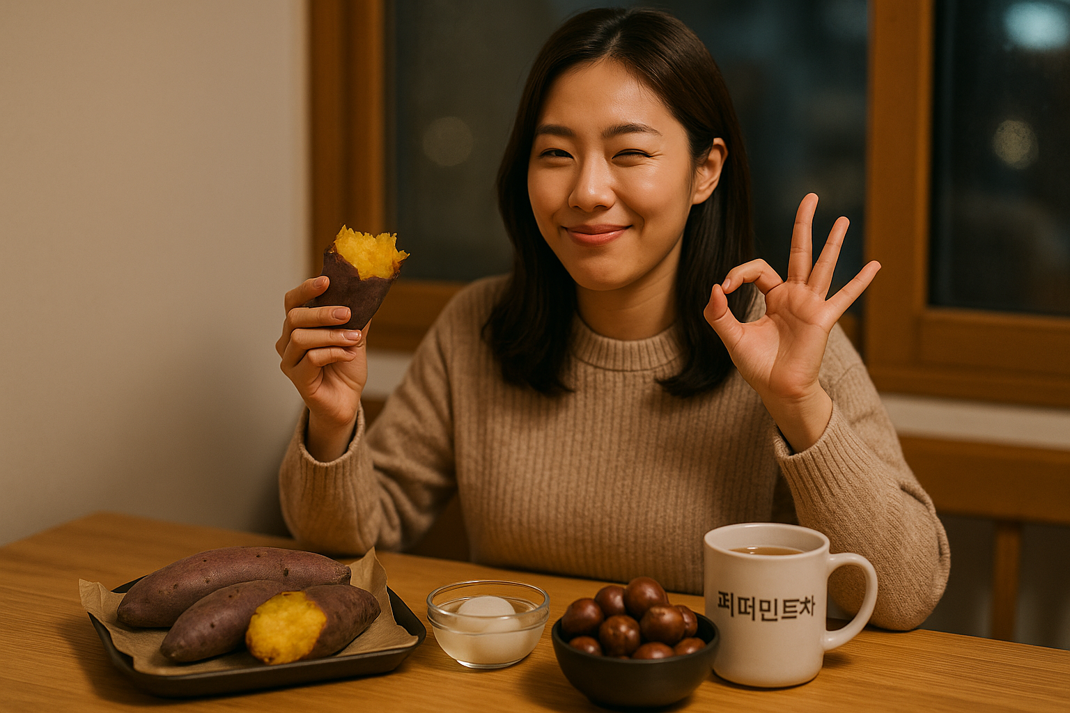 군고구마 vs 군밤, 뭐가 더 살 안 찌고 속 편할까? 혈당지수·가스·신장 주의점 총정리