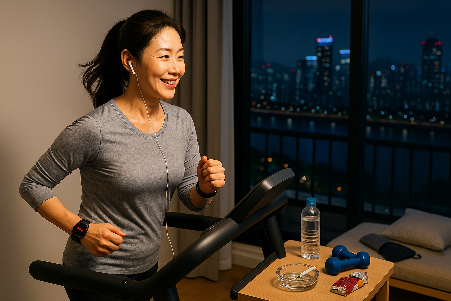 40~60대 흡연자, 권고기준 ‘운동’ 충족 시 우울·불면 위험 비흡연자 수준…20~30대는 예외(연구)
