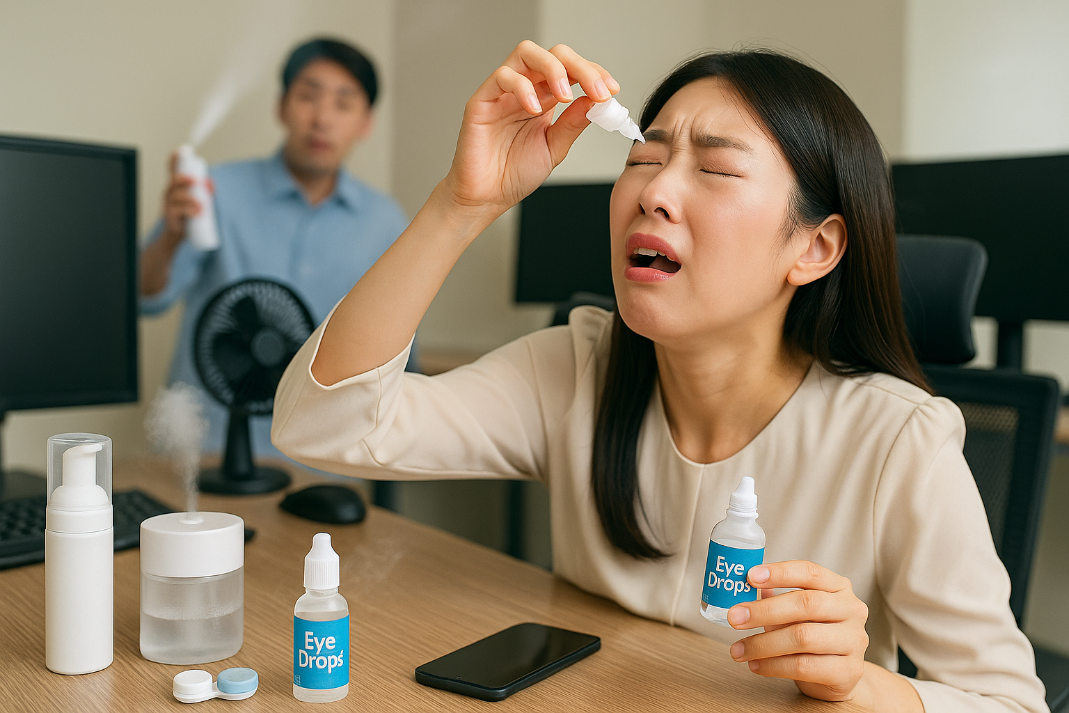 안구건조증 신호와 맞춤 치료 가이드 | 인공눈물 선택·마이봄샘 관리·IPL