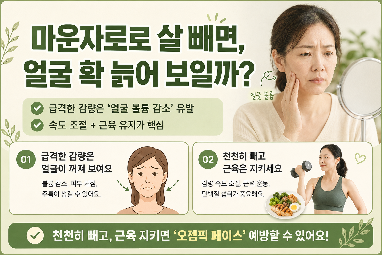 마운자로 맞고 얼굴 늙어 보이는 진짜 이유와 예방법