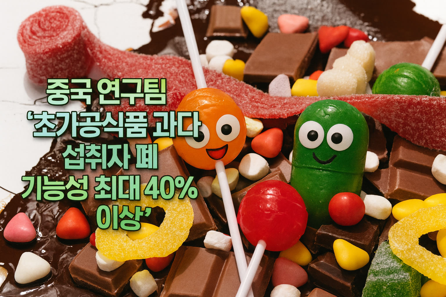 비흡연자도 안심은 금물? 초가공식품이 부르는 폐암 위험