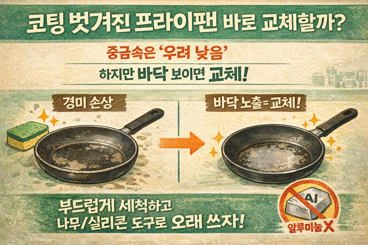 ‘바닥 드러남’이면 교체해야 하는 이유