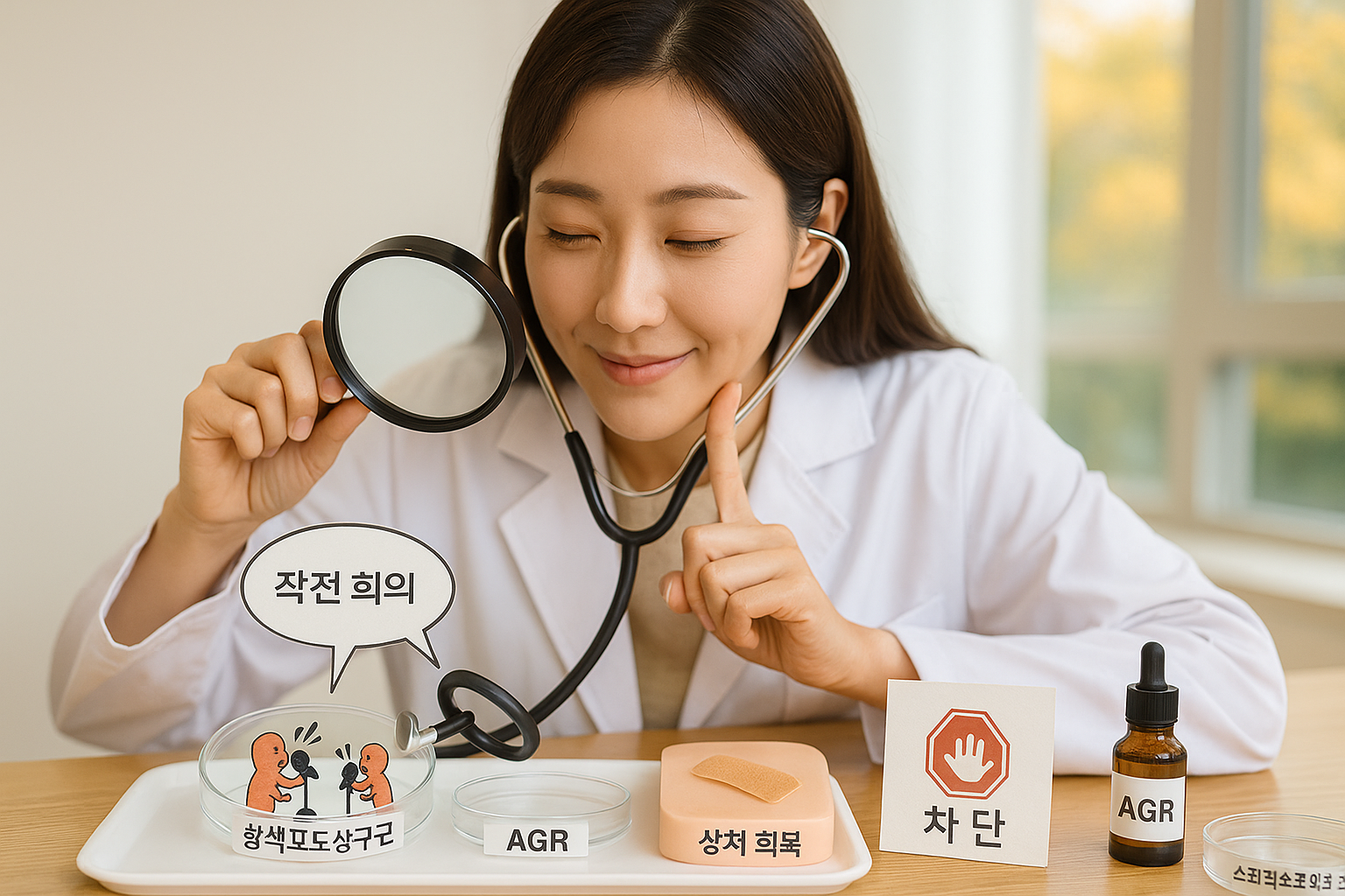 피부 상처가 안 낫는 이유? 황색포도상구균 ‘쿼럼센싱’…AGR 차단이 해법