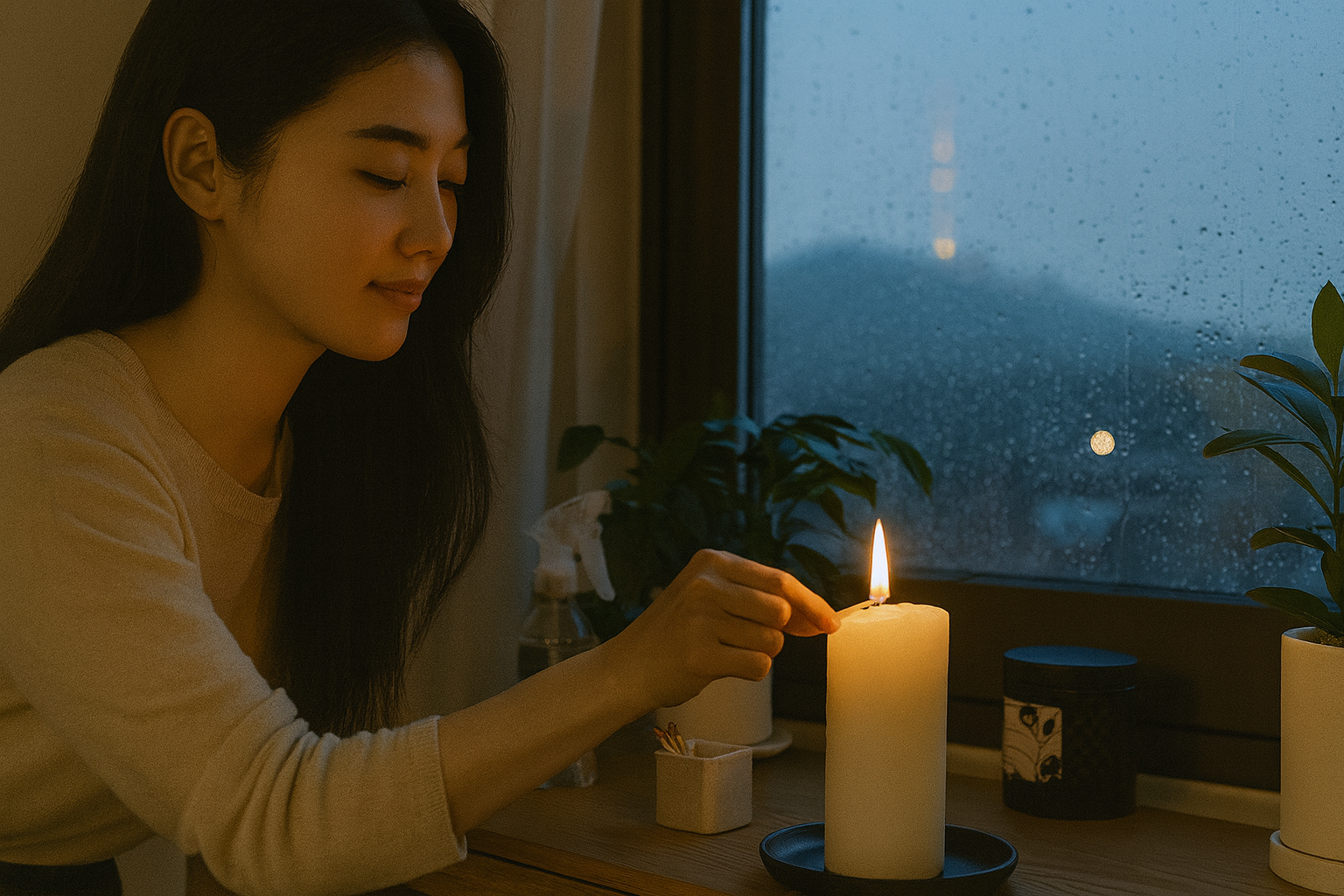 장마철 습기 제거·냄새 잡기: 양초 활용법과 안전수칙